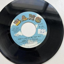 James Alex Taylor  – Don't Look At Me That Way 45rpm Vinyl Record  R1