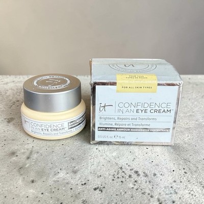 IT Cosmetics Confidence In An Eye Cream 0.5 oz   Anti-Aging Eye Cream