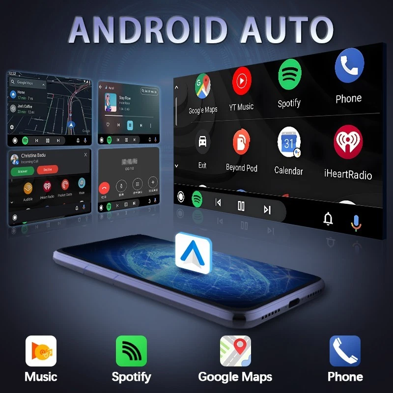 Espelho Android CarPlay sem fio para Cadillac CTS SRX ATS-L XTS 2009 10 11 12 - Imagem 3 de 4