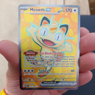 Meowth ex 107 Perfect Order | eBay