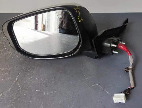 2009-2014 Honda Insight HATCHBACK LEFT SIDE MIRROR E4022965 Silver Metallic NH-7