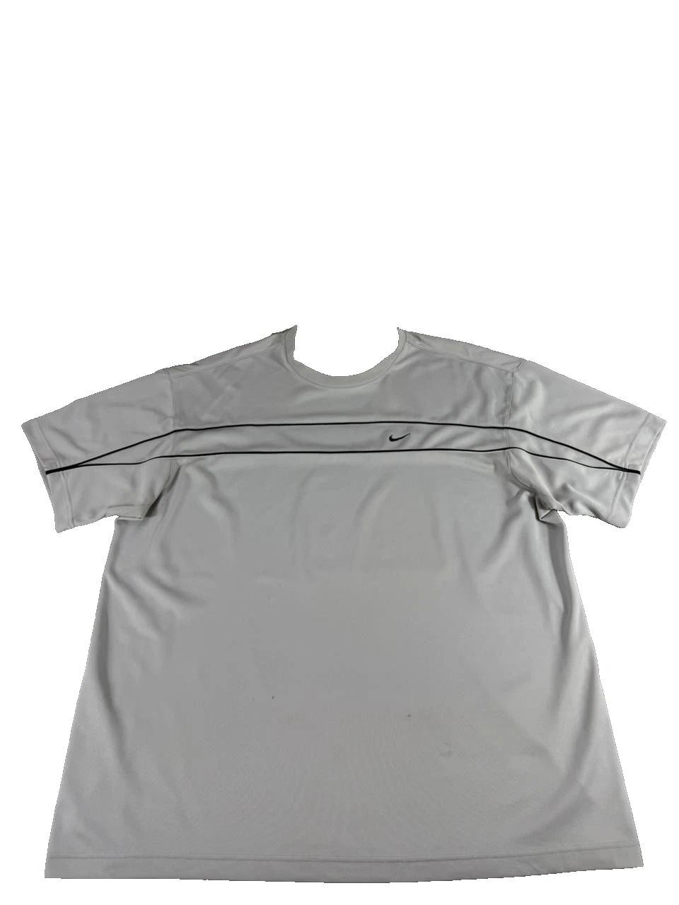Nike Men’s Athletic Dri-Fit T-Shirt Grey Short Sleeve Size XL