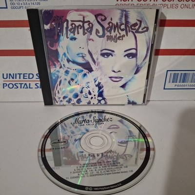 Marta Sanchez Mujer CD 1993 Synth-Pop Ballad Electronic Latin Pop Desesperada