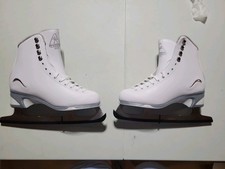 Jackson Fogure Skates 450 White Women's Size 9 WH JS450