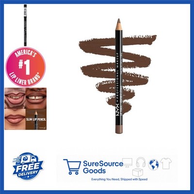 Cruelty Free Slim Lip Pencil Espresso Long Lasting Lip Liner for All Skin Types