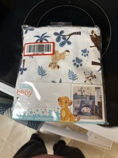 Disney Baby Lion King Adventure White Baby Fitted Crib Sheet by Lambs  Ivy