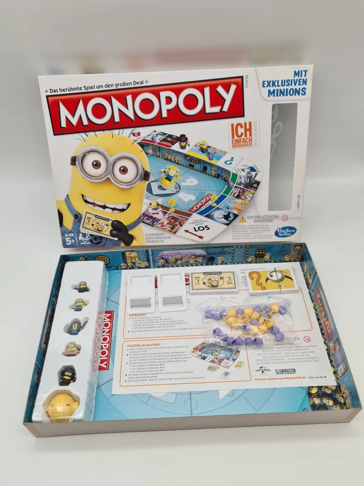 Hasbro Monopoly Ich einfach unverbesserlich Minion Made Neu & OVP - Bild 4 von 4