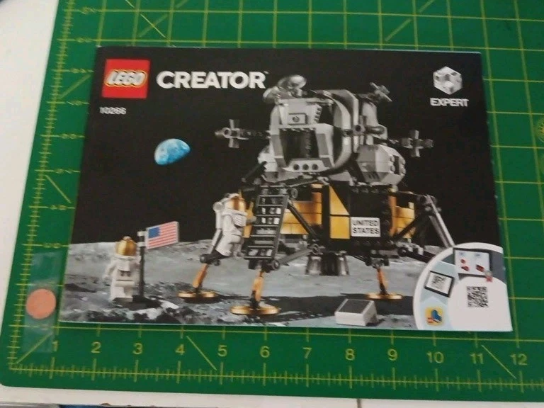 LEGO INSTRUCTIONS ONLY NASA Apollo II Lunar Lander #10266 Creator Expert NEW - Image 1 of 1