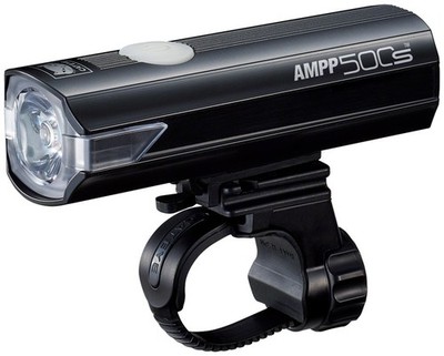 Cateye HL-EL085SRC AMPP500S USB-C Rechargeable Bike Front Light with 500 Lumens