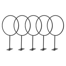 5Pcs Wall Holders Basketball Shelf Football Display Stand with Screws