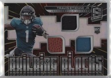 2021 Panini Spectra Building Blocks Hyper Prizm 39/75 Travis Etienne Jr 4f5