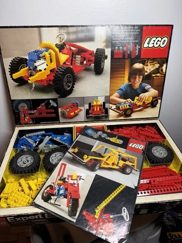 LEGO Technic Car Chassis (956) Expert Builder Set, Vintage, Box, Manual