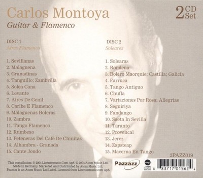 CARLOS MONTOYA - GUITAR & FLAMENCO [EPM] NEW CD