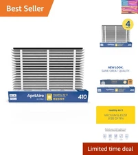 Pack of 4 MERV 11 Air Filters for Aprilaire Purifiers, Easy Install 16x25x4