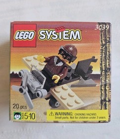 LEGO Adventurers: Adventurers Plane 3039 Missing Instructions Sheet