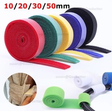 Sew On Hook Loop Sewing / Stitch-On Fabric Fastening Tape Non-Adhesive Strip