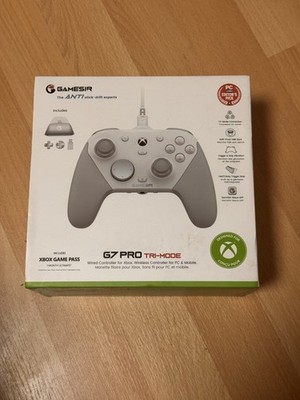 GameSir G7 Pro Tri-Mode Controller für Xbox & PC, Bluetooth, grau/weiß