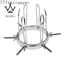 Huge Plug Extreme Spreader Dilator Vaginal Speculum Chastity Device Adjustable