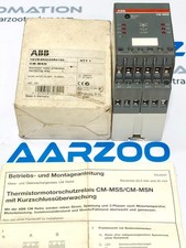 ABB CM-MSN THERMISTOR MOTOR PROTECTION MONITORING RELAY 1SVR450025R0100 CM MSN