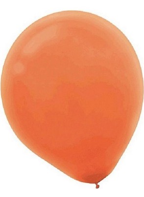 10x Packs Of 20 Per Pack Of Orange Latex 9  Balloons NEW + FAST SHIPPING