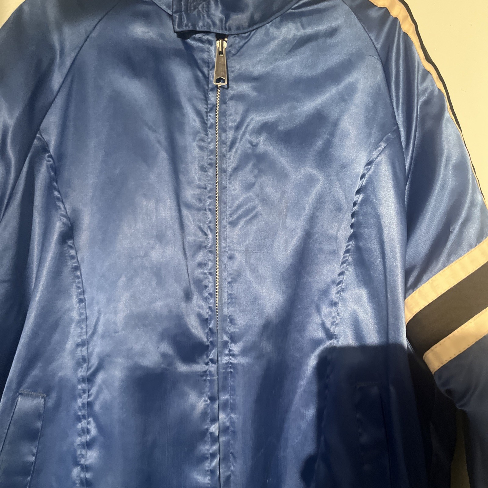 Vintage Datsun Satin Bomber Jacket w/ Liner 1970s-80s racing 510 240Z 260Z 280z