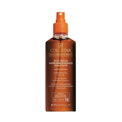 Collistar Super Tanning Moisturizing Dry Oil 15 SPF 200ml