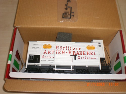 LGB 43355 Bierwagen Görlitzer Aktienbrauerei, Spur G    NEU/OVP | Condition: Neu
