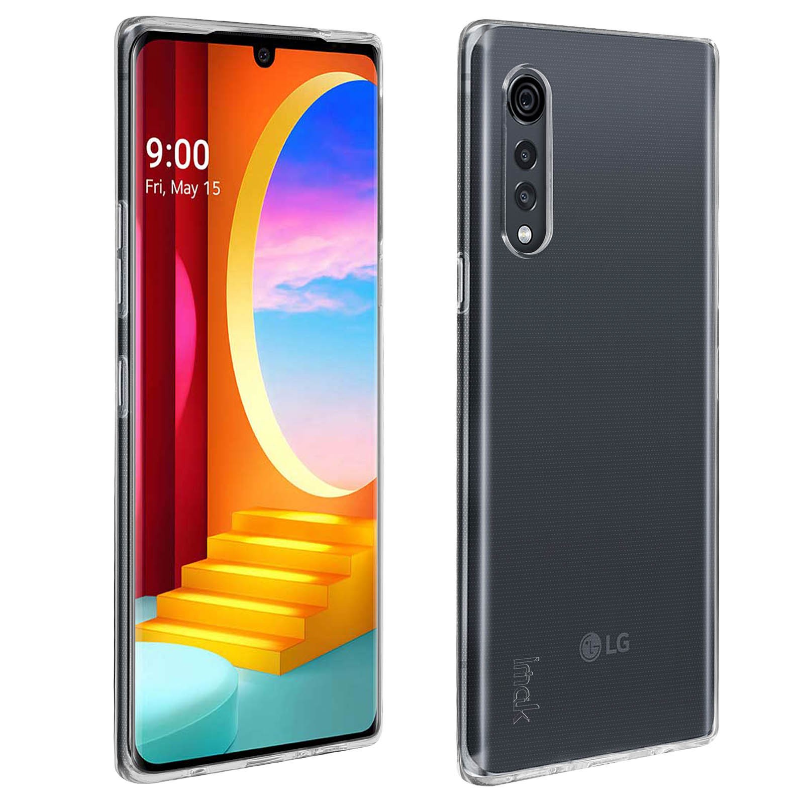 Coque silicone LG Velvet Imak flexible et transparente