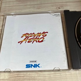 Neo Geo RIDING HERO Neogeo CD SNK good Japan Used