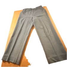 VTG Levi's Bend Over Womens Dress Pants Gray Straight Leg High Rise Work Casual