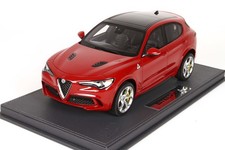 BBR 1 18 Alfa Romeo Stelvio Q4 Quadrifoglio 2016 Rosso Alfa limited to 20 units