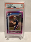 2024 Donruss Optic Drake Maye Pink Prizm Rated Rookie #229 PSA 9 MINT