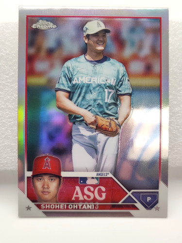 2023 TOPPS CHROME UPDATE SHOHEI OHTANI ASGC-31 ALL-STAR GAME LOS ANGELES ANGELS