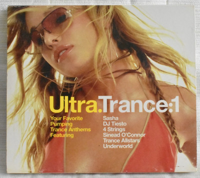 ULTRA TRANCE: 1 - UNDERWORLD - SINEAD O'CONNER -FERRY CORSTEN -2CD SET -UNPLAYED