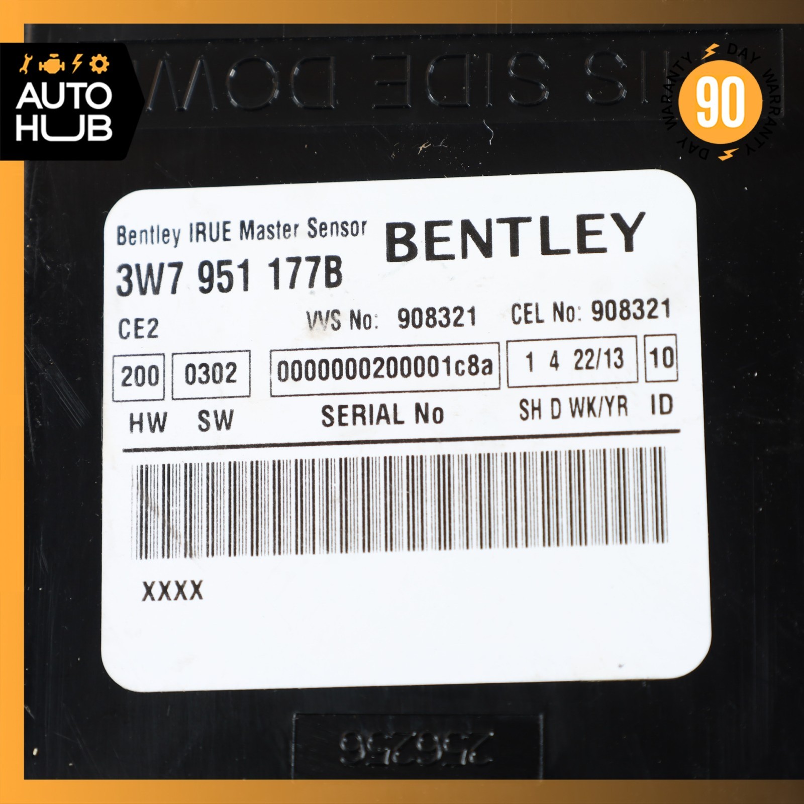 07-11 Bentley Continental GTC Anti Theft Alarm Movement Module OEM