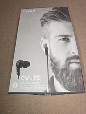 3.5mm Coby Wired Earbuds CV-25 with Built in Microphone, Black