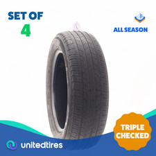 Set Of 4 Used 22560r18 Michelin Primacy As 100h - 6-832 14j3t Set Of 4 Used 22560r18 Michelin Primacy As 100h - 6-832 14j3t