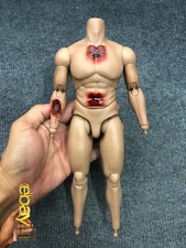 1/6 Hot Toys MMS238 The Terminator T-800 Battle Corpo Danneggiato per Action Figure