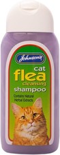JVP Cat Flea Cleansing Shampoo 200ml for Cats and Kittens Over 8 Weeks