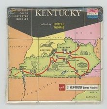 KENTUCKY The Bluegrass State GAF State Tour View-Master Packet A-845 Sealed New