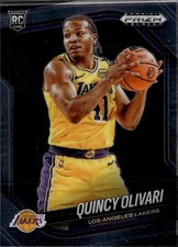 2024-25 Prizm Black Panini Quincy Olivari Rookie RC  BUY 3 GET 1 FREE