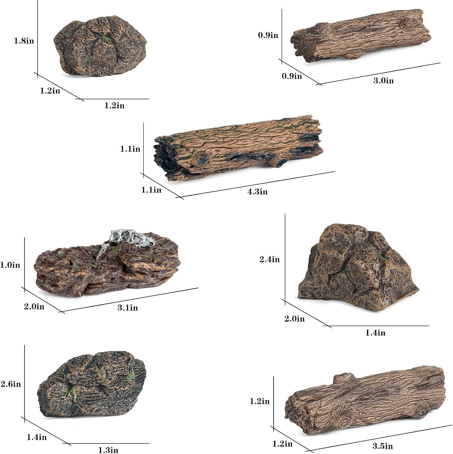 Universal Rocks Tree Stump Model Railroad Supplies - N or HO Rocks & Tree Stumps | eBay