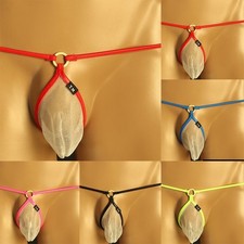 Underwear Panties Daily Breathable Briefs Soft Stretchy T-back Underpant