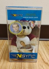 N Sync Limited Edition Collectible Bear Lance Bass 04592/ 25000 NSA New In Cube