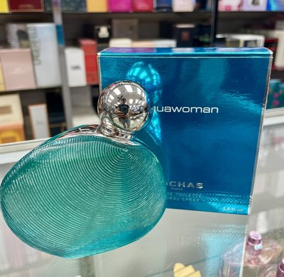 Rochas AQUAWOMAN 100ml 3.4oz Year 2002 Version RARE - NEW IN BOX