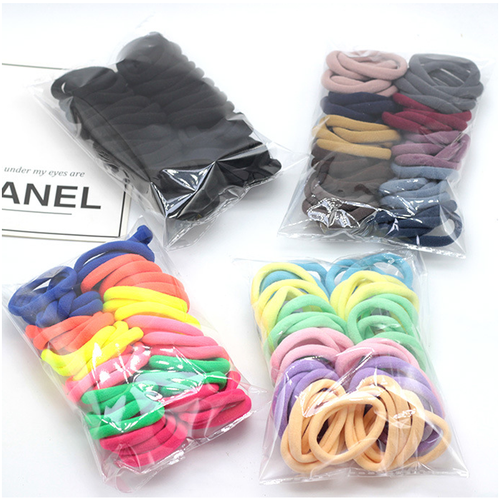Hair Ties Multicolor Small Seamless Hair Bands Elastic Ponytail Holders Women US - Picture 9 of 24
