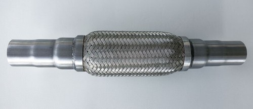 Für Nissan Uni Flexrohr Flexstück Flammrohr Hosenrohr Auspuff 45x48x55 400MM - Bild 5 von 5