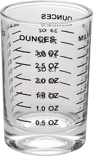 Measuring Shot Glass with Measuring Lines Jigger for Bartender 3Oz 90Ml - Picture 10 of 12