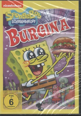 Spongebob Schwammkopf Burgina Kinder DVD NEU Nickelodeon Ein Floh im Fell - Bild 1 von 2