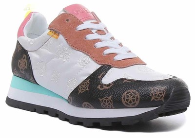 guess trainers rose gold